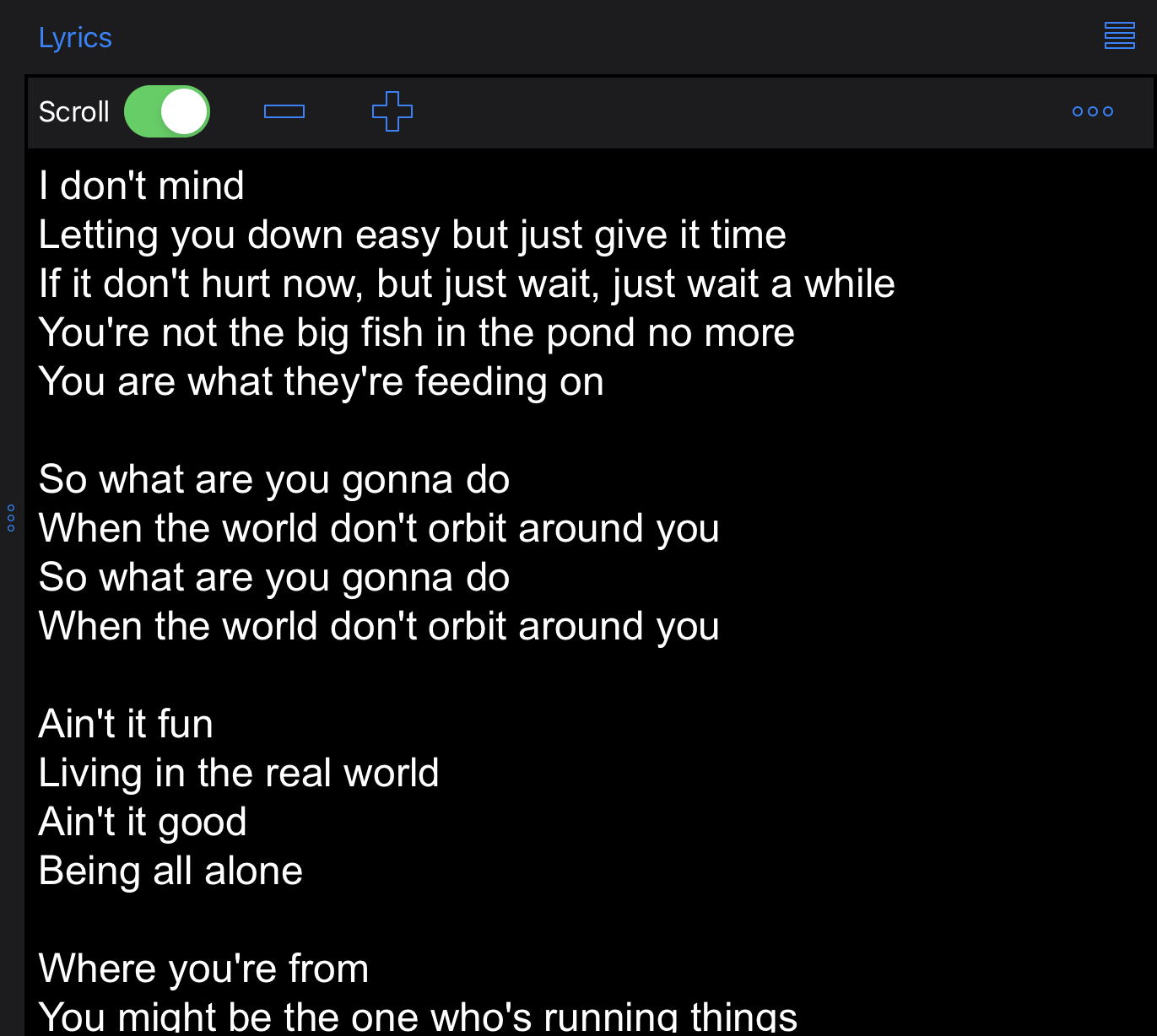 lyrics